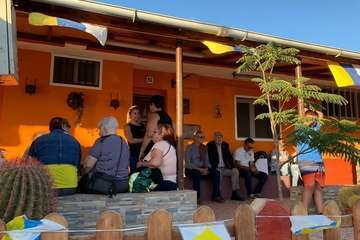 Animado concurso de repostería en el Caserío de Gando (Foto TA)